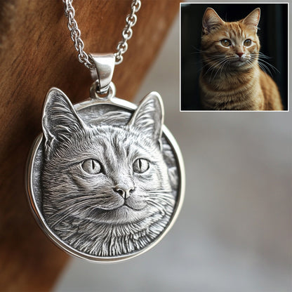 Custom necklaces with pet photos